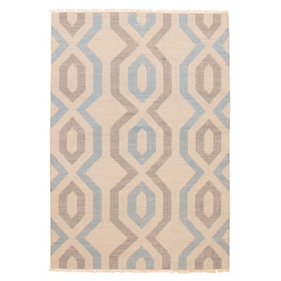 Ankara Ivory Kilim 5'3" x 7'9" - 5'3 x 7'9