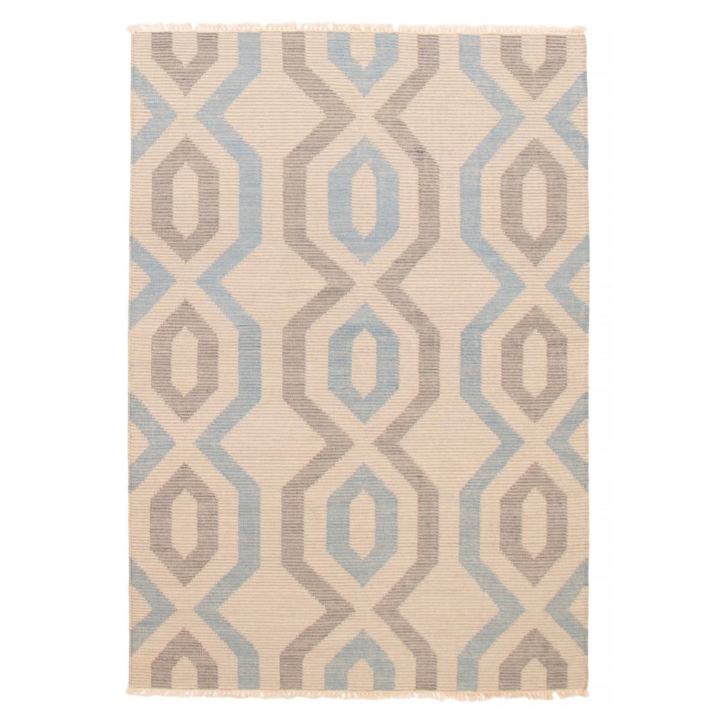 Ankara Ivory Kilim 5'3" x 7'9" - 5'3 x 7'9