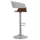 preview thumbnail 21 of 43, WYNDENHALL Calinda Mid Century Modern 33 inch Adjustable Swivel Bar Stool