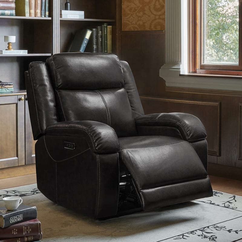 Spruce & Spring Hadlee Power Recliner Chairs with Power Headrest & Charging Ports