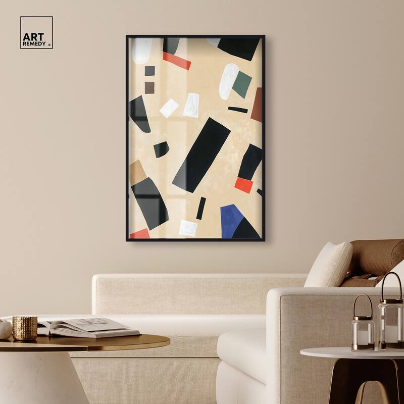 Mindscape Mosaic I Shadowbox by Art Remedy
