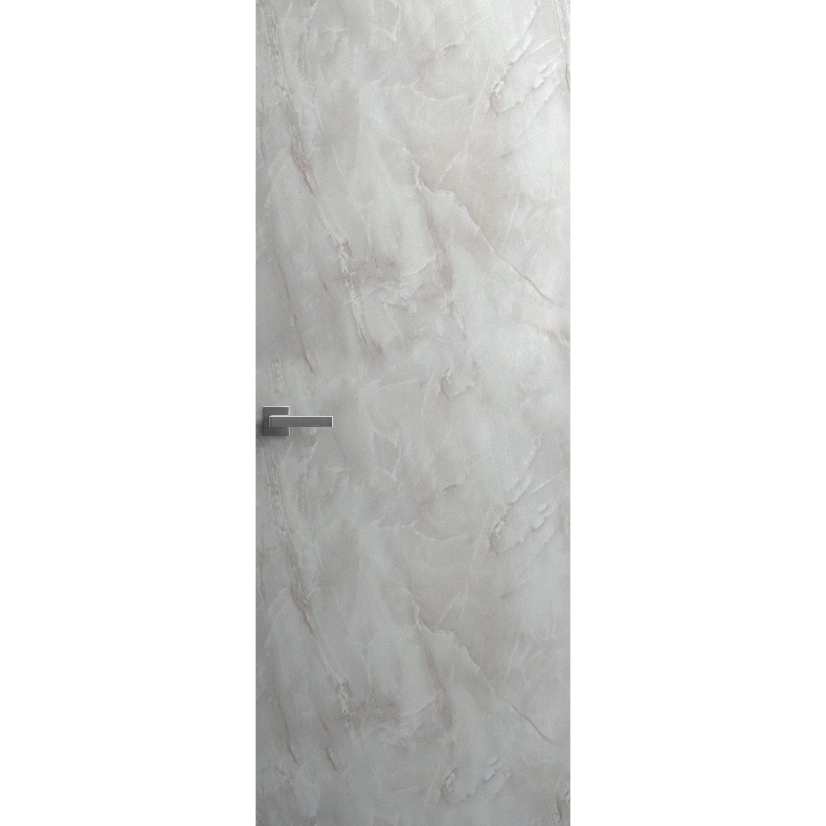 SartoDoors Planum 0010 | Bedroom Door Interior Door | Solid Wood | Hardware Set | 18x80, Custom Bathroom Door Pantry Door