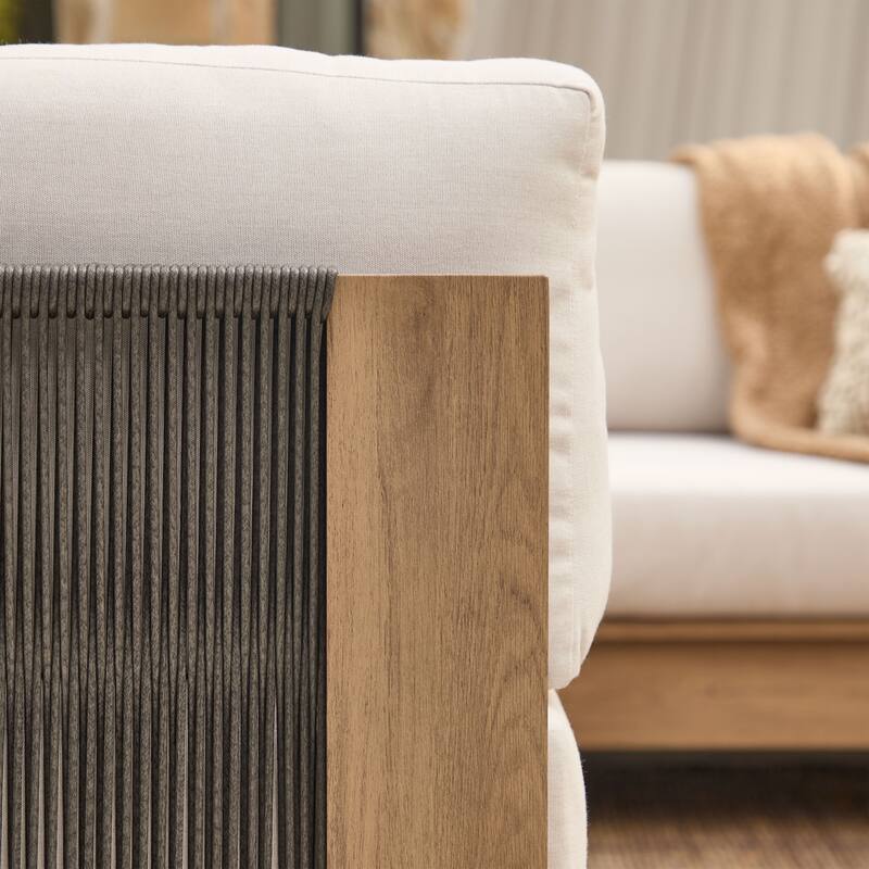 Stratton Armless Outdoor Chair With Sunbrella® Cushions