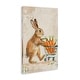 preview thumbnail 3 of 5, Stupell Carrot Connoisseur Rabbit Canvas Wall Art Design By Petals Prints Design
