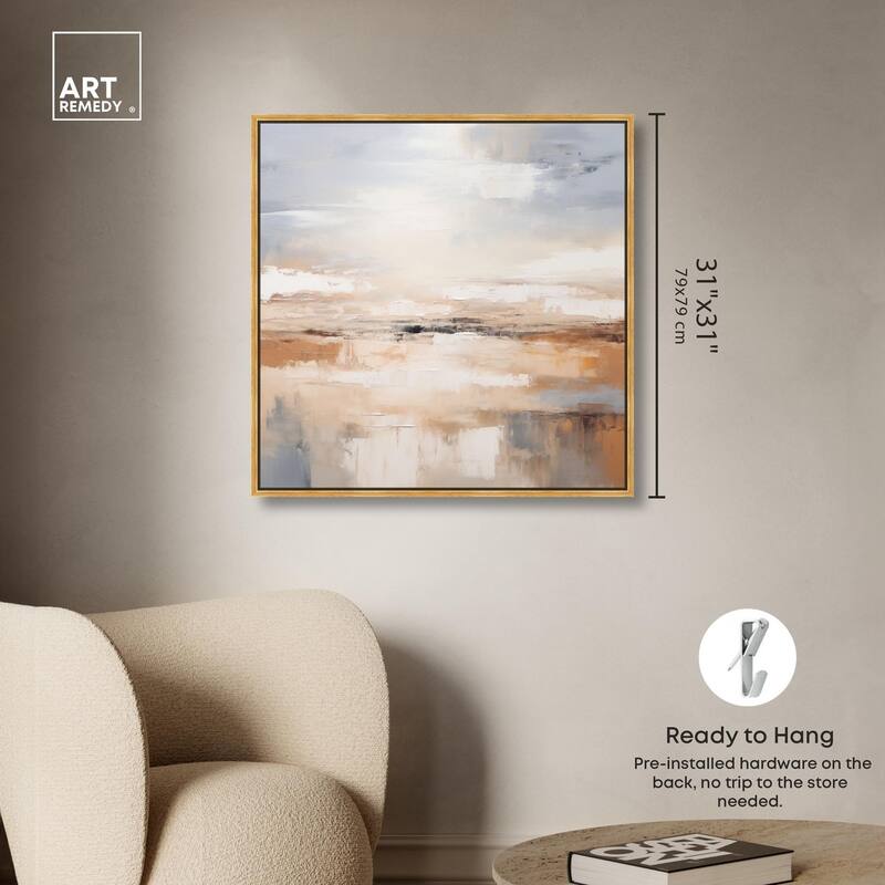 Coastal Calm Canvas by Art Remedy
