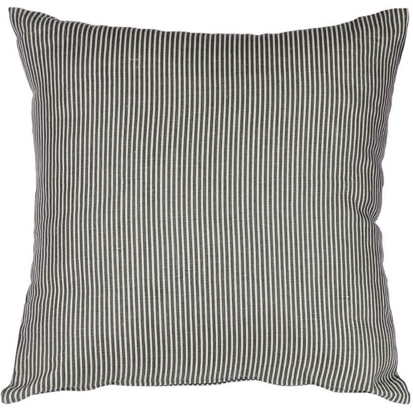 Ticking Stripe Throw Pillow