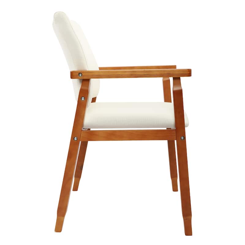 Walnut Upholstered Dining Chairs Solid Wood Arm Chair