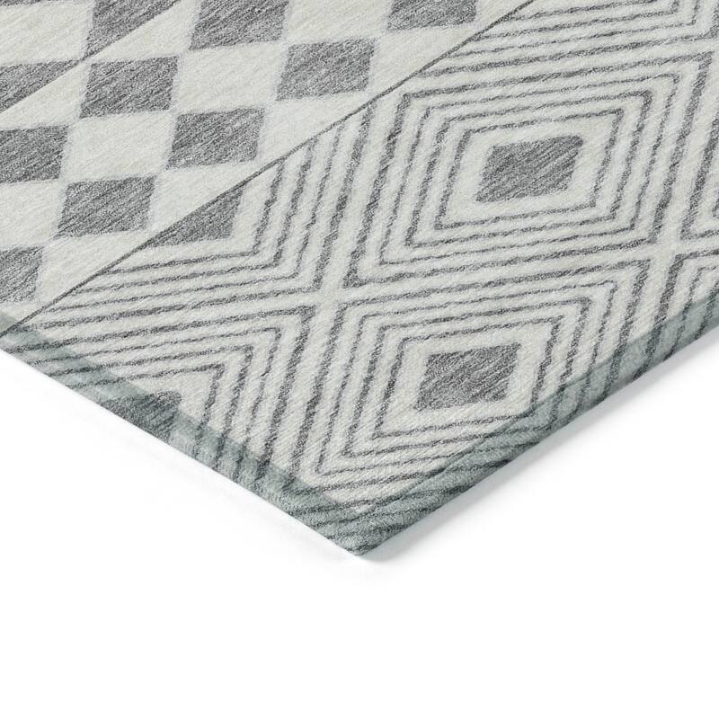 Machine Washable Indoor/ Outdoor Chantille Boho Moroccan Rug