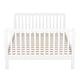 preview thumbnail 13 of 48, Toddler Bed with Safety Guardrail, Convertible Crib/Full Size Bed Wood Platform Bed Frame with Shelf for Kids Toddler