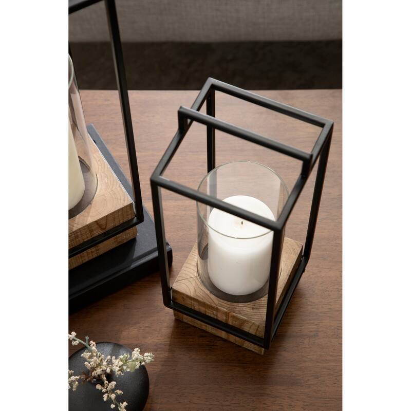 Kate and Laurel Brandt Candle Holder Set