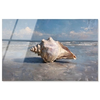 Memory of the Sea Coastal Wall Decor Acrylic Print by Art Remedy - Bed ...