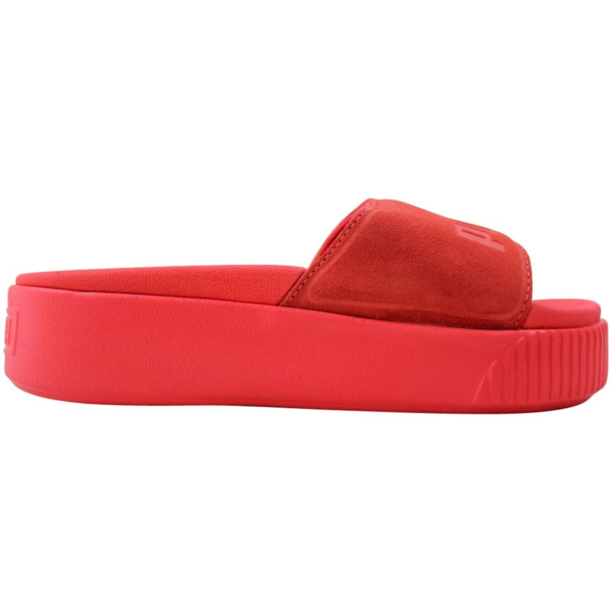platform slide sneakers