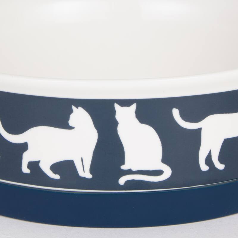 Bone Dry Pet Bowl Cats Meow (Set of 2)