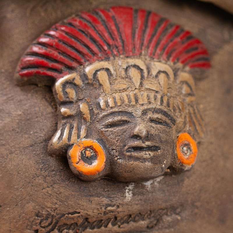 Novica Handmade Footed Censer Decorative Ceramic Vessel