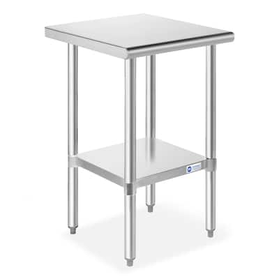 18 x 24in NSF Stainless Steel Commercial Prep Table