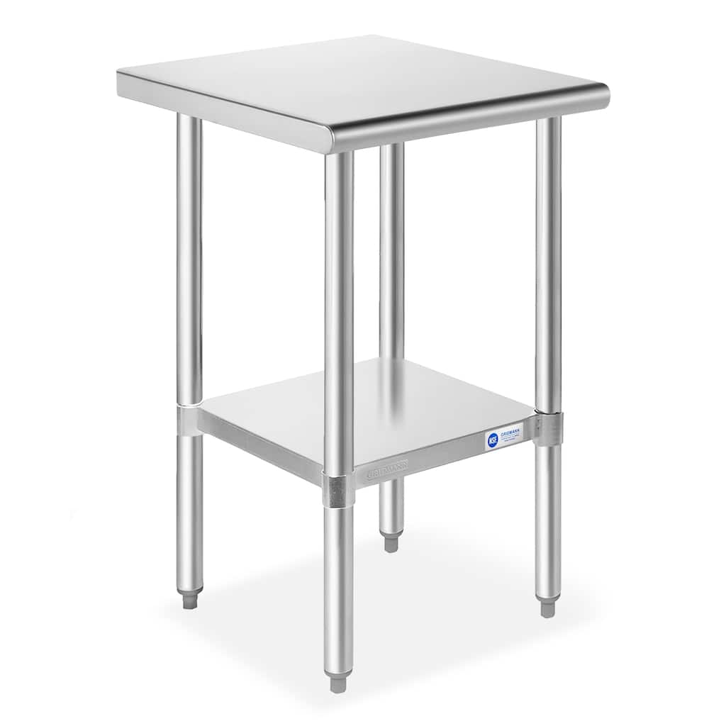 18 x 24in NSF Stainless Steel Commercial Prep Table