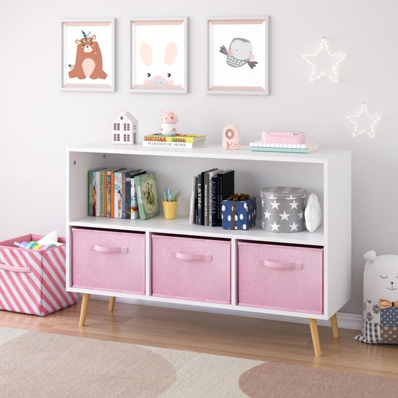 Children's Book Display, Toy Storage Cabinet Organizer