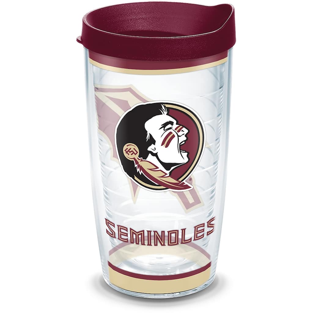Tervis Florida State University FSU Seminoles Tradition Made in USA Double Walled Insulated Travel Tumbler, Classic