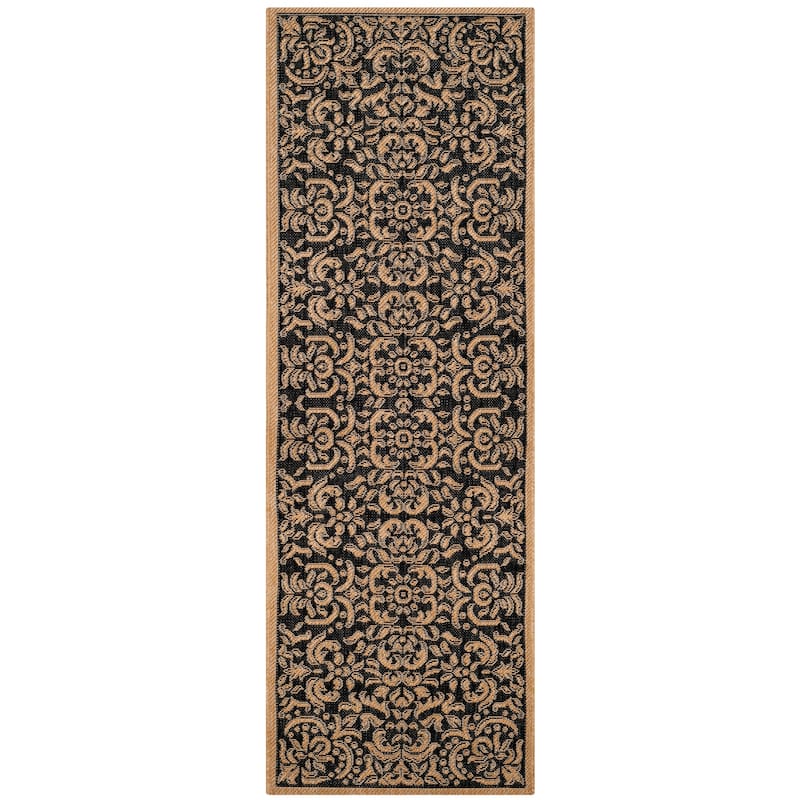 SAFAVIEH Courtyard Mitzi Indoor/ Outdoor Waterproof Patio Backyard Rug