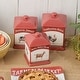 preview thumbnail 4 of 2, Certified International Vintage Farm Square Canister Set 3 pc. - 6.50"W x 6.50"D x 9.25"H