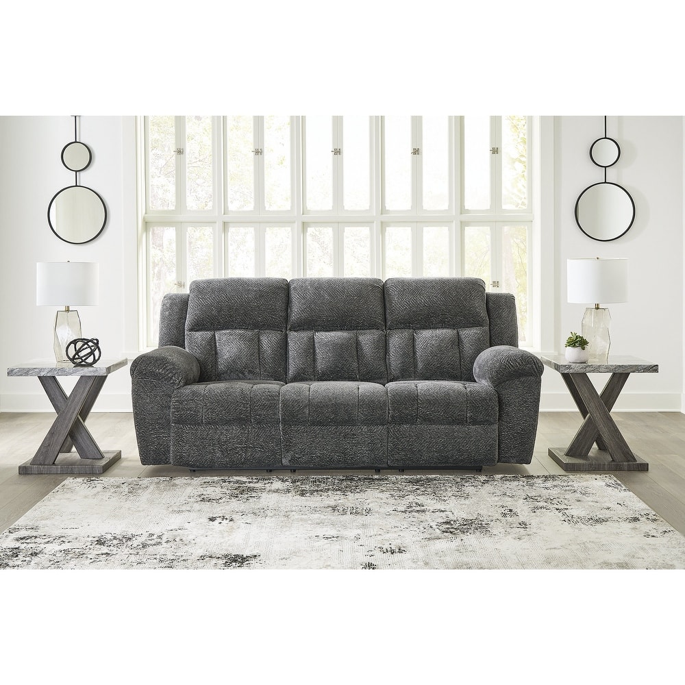 Signature Design by Ashley Frohn Reclining Sofa - 91"W x 40"D x 42"H