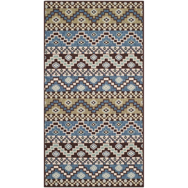 SAFAVIEH Veranda Dymph Indoor /Outdoor Waterproof Patio Backyard Rug