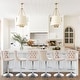 preview thumbnail 1 of 125, Velvet Upholstered Nailheads Tufted Swivel Bar Stools (Set of 6) Beige SliverBase Set of 6