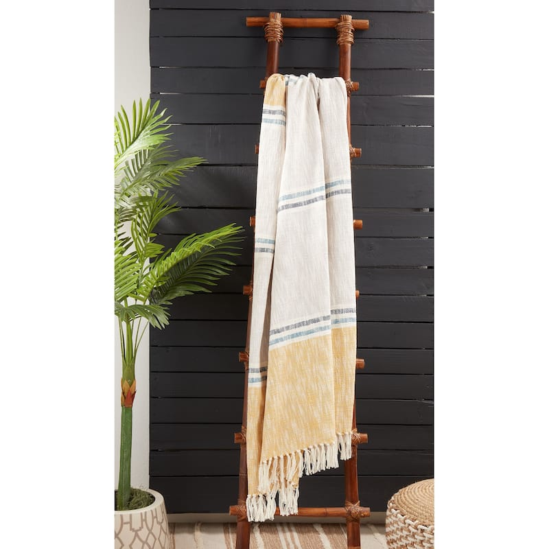 Striped Design Throw