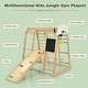 preview thumbnail 18 of 20, Costway Indoor Playground Climbing Gym Kids Wooden 8 in 1 Climber - See Details