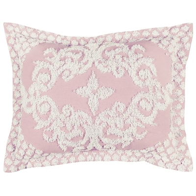 Better Trends Florence Bedspread or Optional Shams, Medallion Design, 100% Cotton Tufted