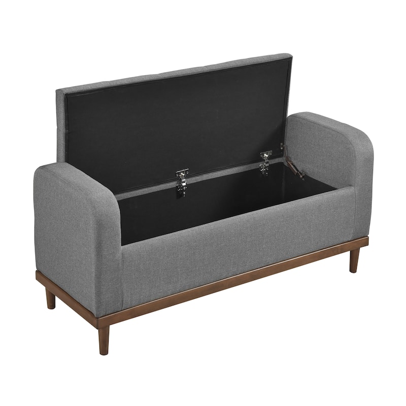 Brighton Fabric Lift Top Storage Bench