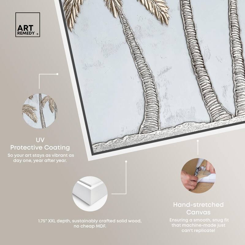 Palm Pantheon Canvas by Art Remedy
