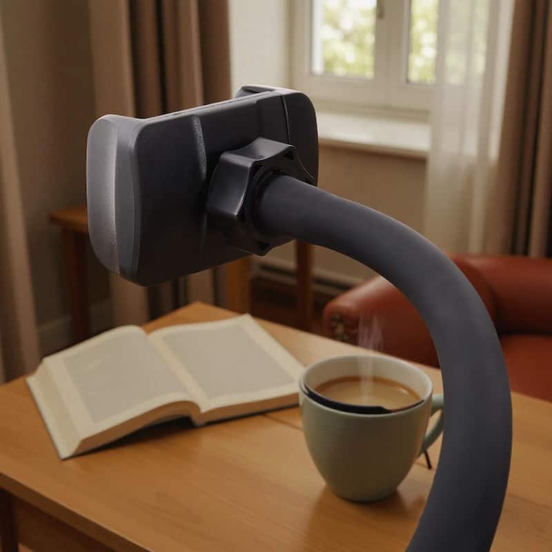 85.4" Modular Sectional Sofa with Movable Ottoman, USB Ports and Phone Holder, Chenille U-Shape Couch for Living Room