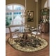 preview thumbnail 49 of 60, Nourison Hand-tufted Traditional Persian Wool Silk Area Rug 7'6" x 9'6" Oval - Black - Runner/Oval