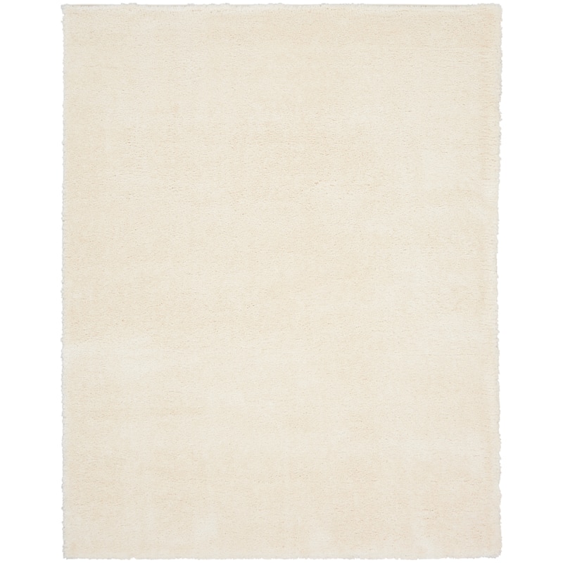Nourison Luxurious Shag Ultra-plush Pile Glam Solid Area Rug