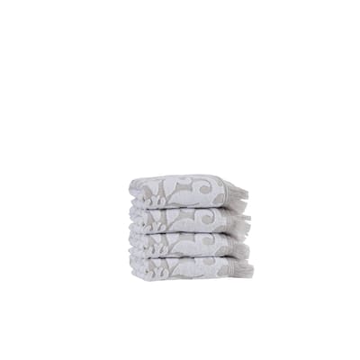 Ozan Premium Home 100% Genuine Turkish Cotton Panache Hand Towels (Set of 4)