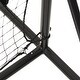preview thumbnail 5 of 4, vidaXL Football Rebounder Net Black 144.1"x35.4"x72" HDPE