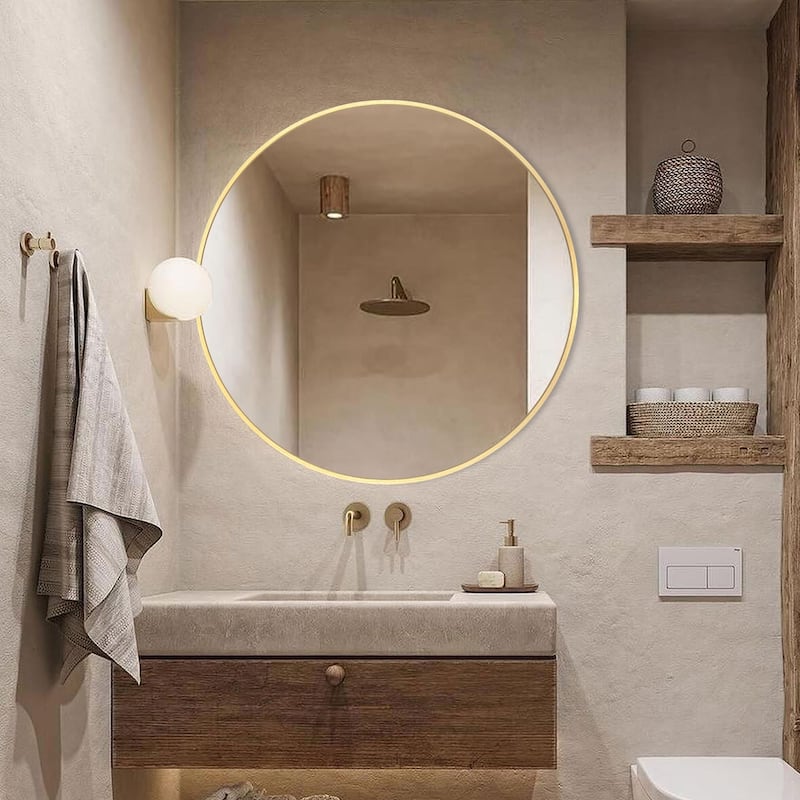 Round Wall Mirror Bathroom Vanity Mirror