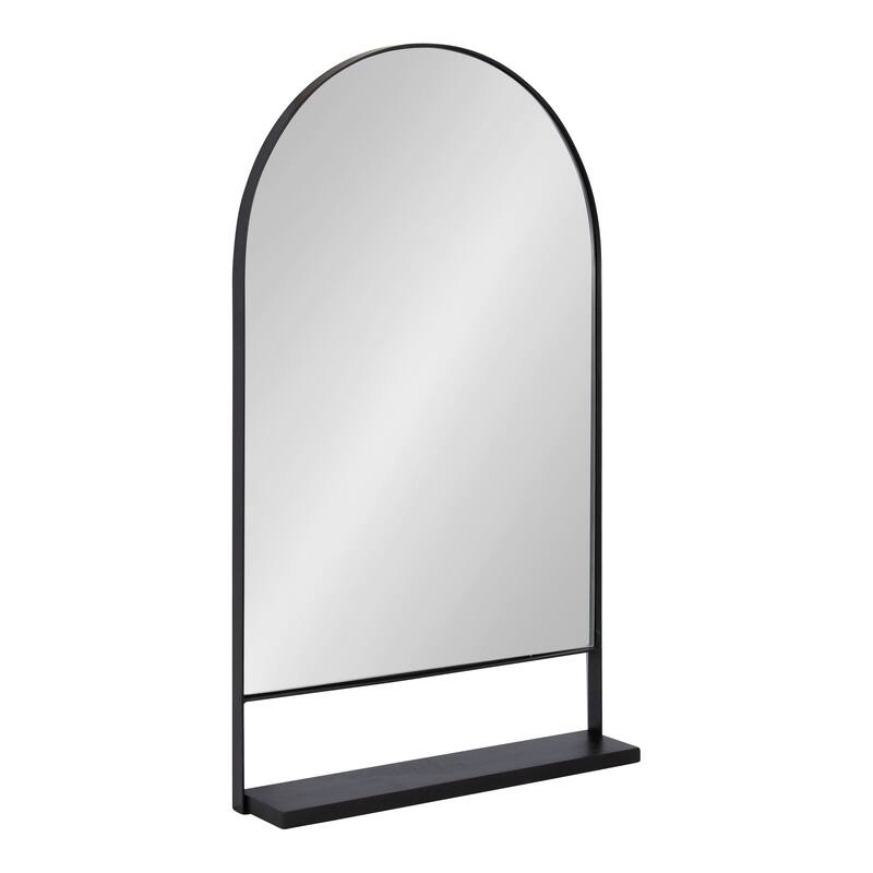 Kate and Laurel Chadwin Wall Mirror with Shelf
