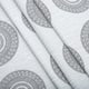 Global Pronex Elegan Rectangle PVC Cotton Tablecloth - 84 x 60 Inch ...