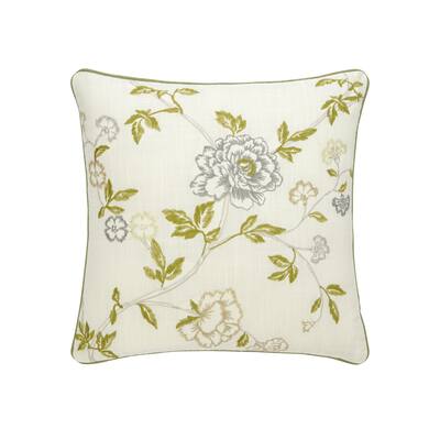 Gwyneth Floral Throw Pillow
