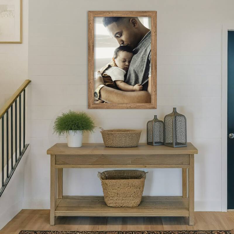 Owl Brown Narrow Framed Picture Frame, Photo Frame