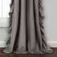 preview thumbnail 32 of 48, The Gray Barn Gila Ruffled Edge Curtain Panel Pair