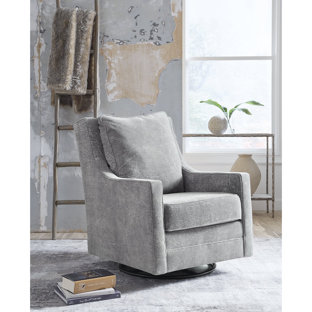 Signature Design by Ashley Kambria Swivel Glider Accent Chair - 30"W x 38"D x 41"H