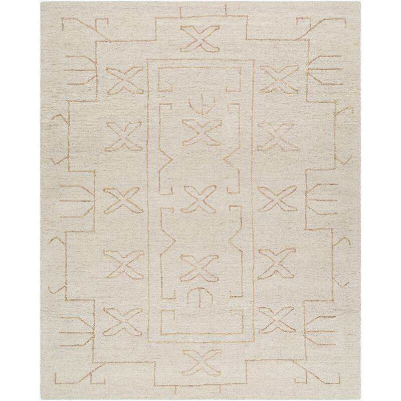 Livabliss Casual Jules Graphic Area Rug - 8' x 10' - Brown