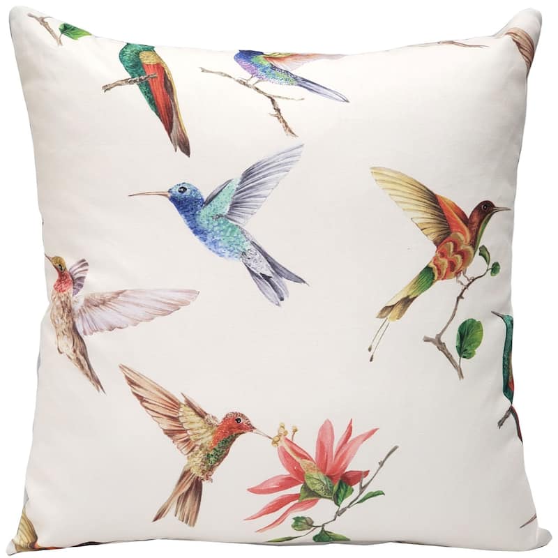 Monteverde Hummingbird 20x20 Throw Pillow - Feather Down