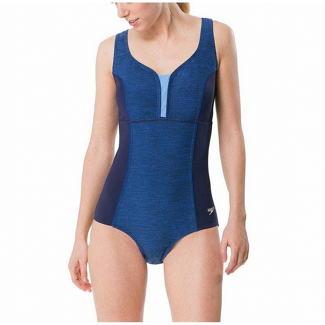 speedo women's texture touchback swimsuit