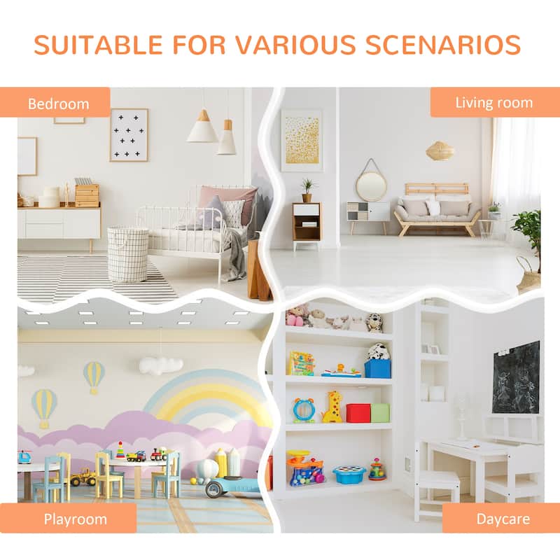Multi-Compartment Storage Cabinet for Kids with Fabric Drawers and Shelves Ideal for Toys Books and Clothes