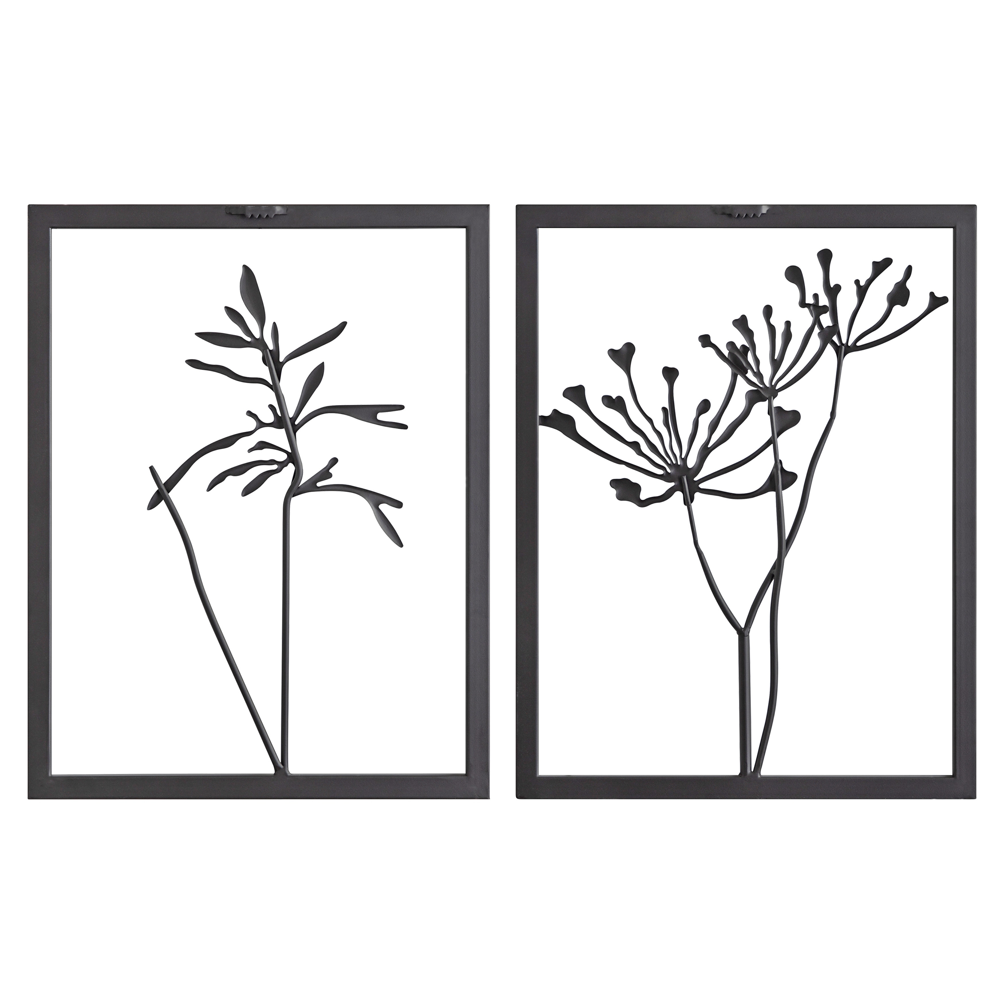 Shop Kate And Laurel Malak Metal Framed Wall Art Set Overstock 31769762