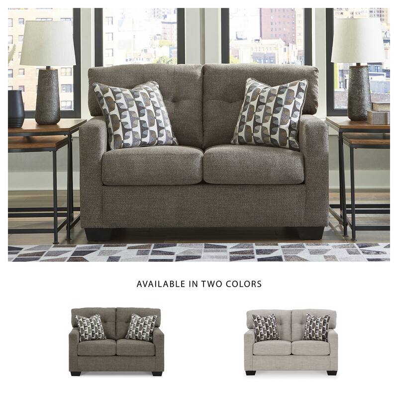 Signature Design by Ashley Mahoney Loveseat - 53"W x 38"D x 37"H